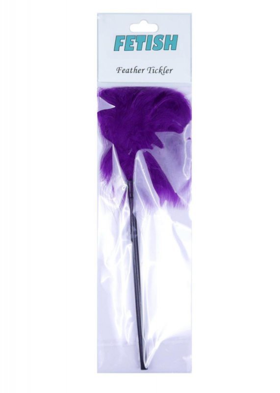 Feather Tickler Purple - B - Series Fetish