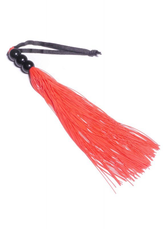 Silicone Whip Red 10&quot;&quot; - Fetish B - Series