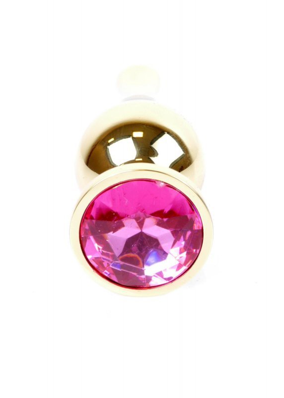MyLove Toys - Jewellery Gold BUTT PLUG- Pink