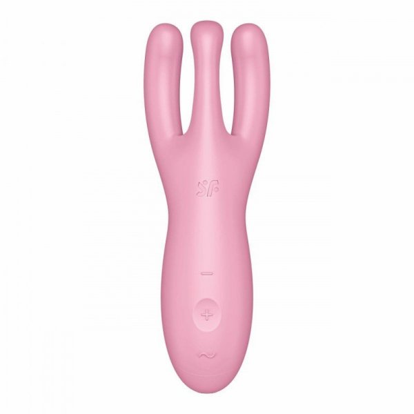 Wibrator-Threesome 4 Connect App (Pink)