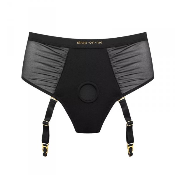 HARNESS LINGERIE IDYLLE - S - BLACK