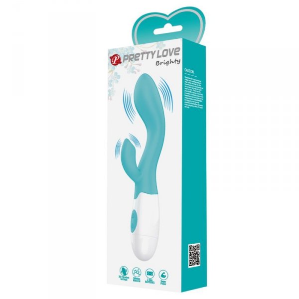 PRETTY LOVE - Brighty light blue, 30 vibration functions