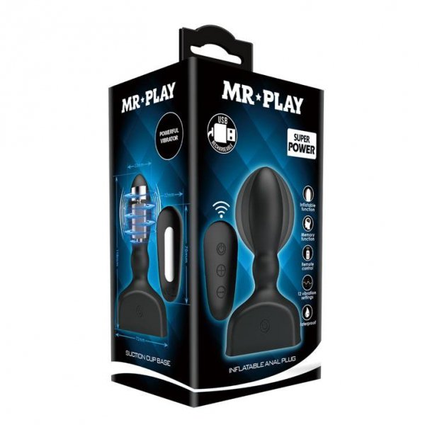 MR PLAY- INFLATABLE ANAL PLUG