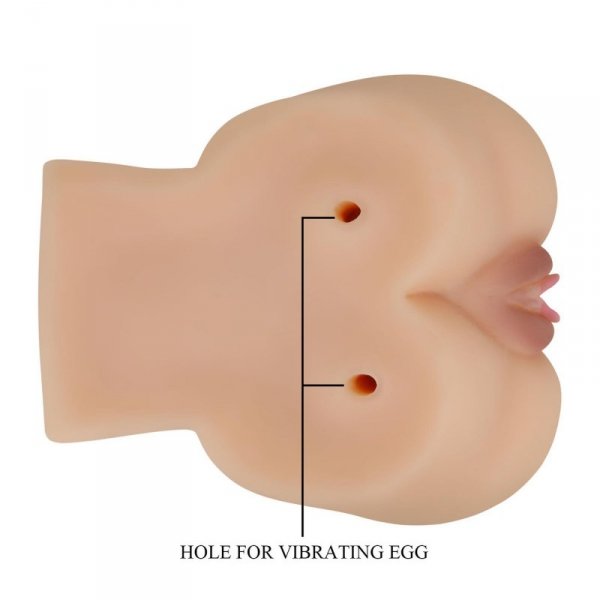 CRAZY BULL - Kylie, Vibration Double holes  TPR ABS