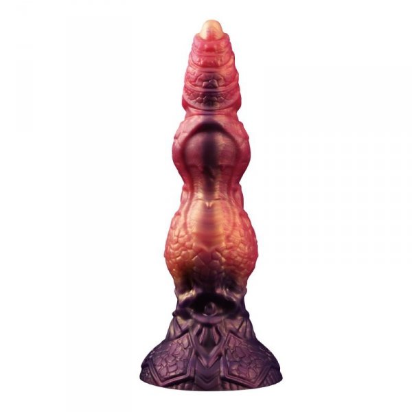 Power Monsters Savage Beastlord – 24 cm Rippled Monster Silicone Dildo