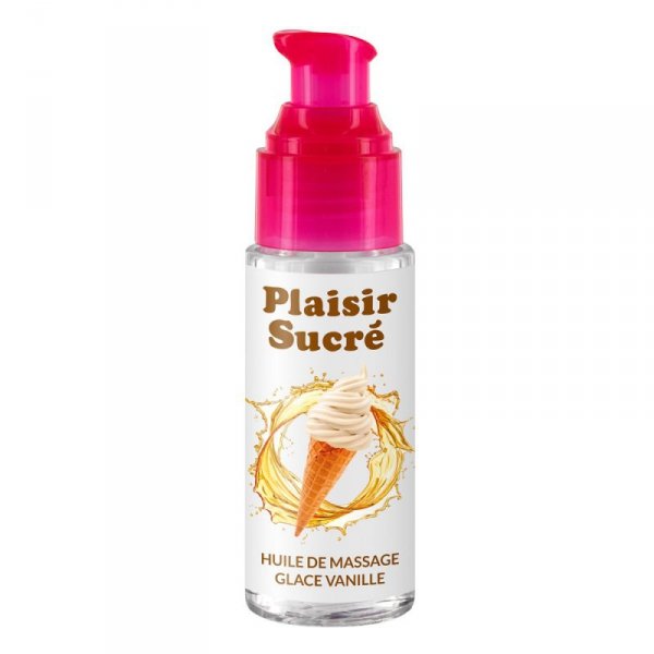 Olejek do masażu erotycznego, zapach lodów waniliowych 50 ml.