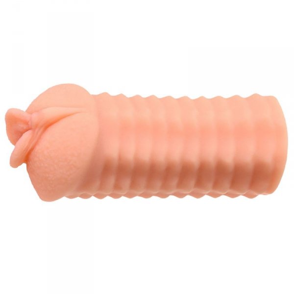 Pochwa z kuszącymi wargami i ciasnym wnętrzem. Masturbator Elegance 006