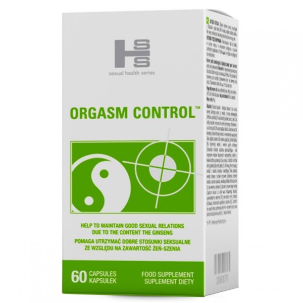 3x Orgasm control 60 kaps opóźnienie wytrysku dłuższy sex