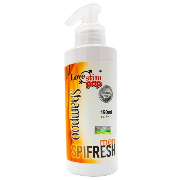 SPIFRESH MEN szampon intymny stymulujący erekcję i powiększenie 150ml