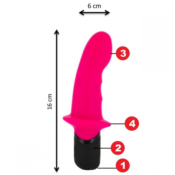 DORCEL Mini Lover antyalergiczny wibrator waginalno analny
