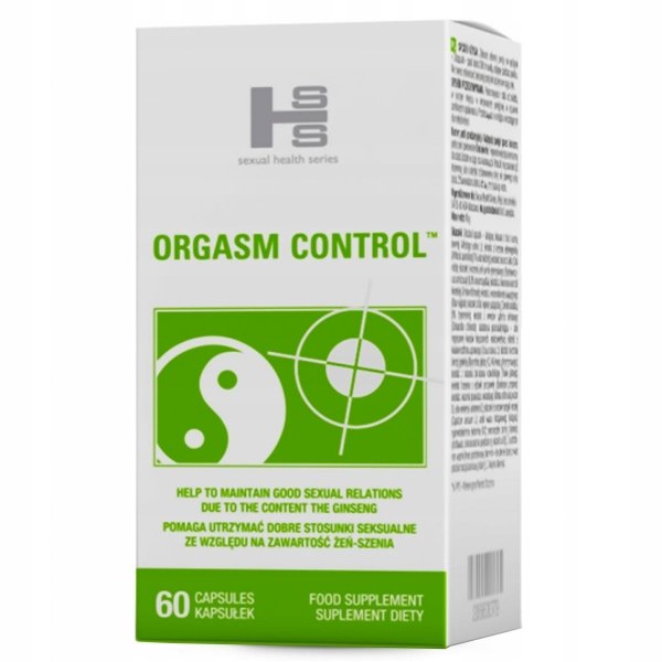 Orgasm control 60 kaps Suplement opóźniający wytry