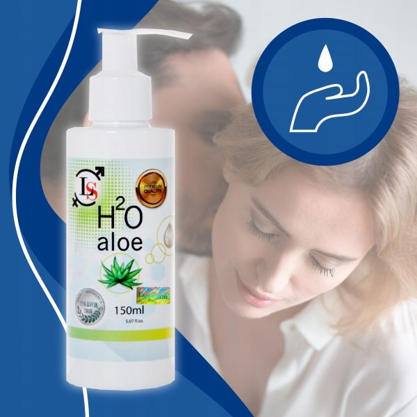 H2O ALOE 150 ml ŻEL INTYMNY LUBRYKANT WYSOKUEJ JAKOŚCI GĘSTY I WYDAJNY Z ALOESEM