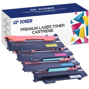 4x Toner zamiennik do Samsung CLT-K406S CLT-C406S CLT-M406S CLT-Y406S - CLP-360 CLP-365  CLX-3300  CLX-330 Xpress C410 C460 - GP-S406CMYK ZESTAW