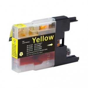 Tusz Zamiennik Brother LC1240Y - DCP J430W, J525W, MFC J625DW, J5910D - GP-B1240Y yellow