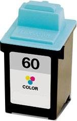 Tusz Zamiennik kolorowy do drukarki Lexmark Z12, Z22 ( 17G0060 nr 60)