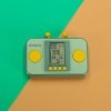 Gra elektroniczna zręcznościowa konsola przenośna zielony