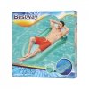 Materac dmuchany do pływania wody basenu plażowy z siatką siateczkowy miętowy BESTWAY 43103