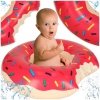 Kółko do pływania koło dmuchane Donut różowe 50cm max 20kg 3-6lat