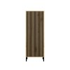 Witryna KAMARO 1DD SLIM DĄB ARTISAN Lamele Front Ryflowany