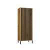 Witryna KAMARO 1DD SLIM DĄB ARTISAN Lamele Front Ryflowany