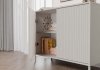 Komoda KAMARO 2D SLIM KASZMIR Lamele Front Ryflowany