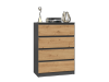 Komoda Malwa M4 ANTRACYT ARTISAN