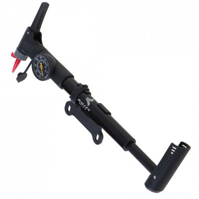 Pompka do roweru z manometrem RALLEX rowerowa ręczna do piłki materaca z uchwytem na rower
