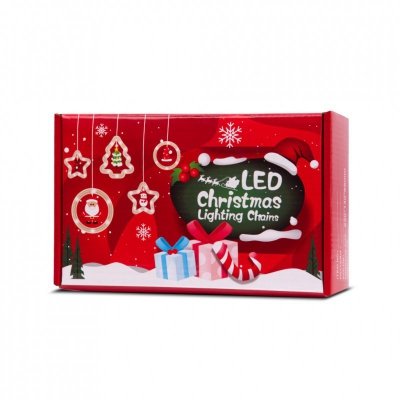 Kurtyna LED na okno girlanda świąteczna choinkowa  3 m 125 LED