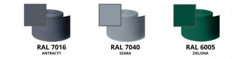 Taśma ogrodzeniowa ROLKA 26mb CLASSIC 19cm PROTECTO™ ZIELONA