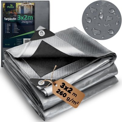 Plandeka 300 x 200 cm 260 g/m2 Plonos PL-501