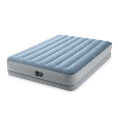 Materac dmuchany 203x152x36 cm z wbudowaną pompką elektryczną INTEX 64159