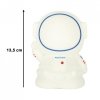 Lampka nocna dla dzieci silikonowa 8 LED USB biała astronauta