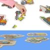 ALEXANDER Puzzle dla maluszków - maszyny budowlane 2+