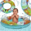 BESTWAY 36113 Kółko do pływania koło dmuchane plażowe 51cm pingwiny max 60kg 3-6 lat