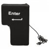 Klawisz ENTER duża antystresowa poduszka USB