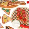 Pizza drewniany zestaw do zabawy z akcesoriami 20cm