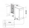Whirlpool Zmywarka WSFO3O34PFX