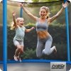 Trampolina ogrodowa 8ft/252cm siatka zewnętrzna i drabinką