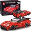 Klocki techniczne Supersportowe auto CZERWONE spojler 413-ele ZA5261