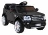 Land Rover Discovery Autko elektryczne dla dzieci Czarny SUV + Pilot