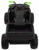 Quad XL ATV 2,4GHz na akumulator dla dzieci Czarno-Zielony + Pilot + Napęd 4x4 + Bagażnik + Wolny Start + EVA + Audio LED