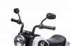 Motorek Chopper FASTER na akumulator dla dzieci Biały + Radio FM + Panel audio + LED