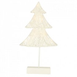 Gwiazda świecąca dekoracja świąteczna 10 LED 39 cm ciepły biały