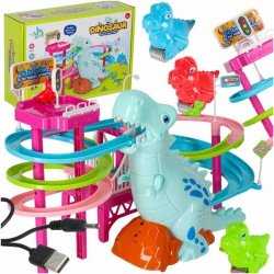 Wyścig dinozaurów tor dinozaur dźwięki światła