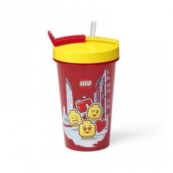 LEGO(R) kubek ze słomką Iconic Girl