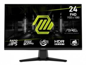 Monitor MAG 242F     23.8 cala/LED/FHD/Flat/200Hz/Czarny