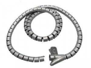 Maclean Organizator maskownica kabli MCTV-676 S silver