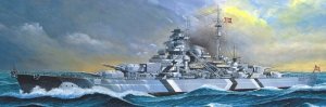 Academy Model plastikowy Pancernik Tirpit z 1/800