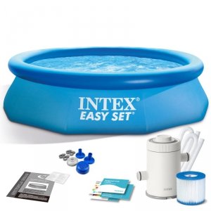 Basen ogrodowy rozporowy 305 x 76 cm zestaw 3w1 INTEX 28122