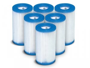 6 x Filtr do pompy komplet Typ A INTEX 29000